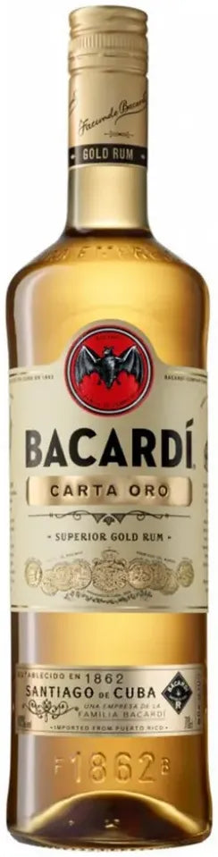 Bacardi Carta Oro Superior Gold Rum 700ml