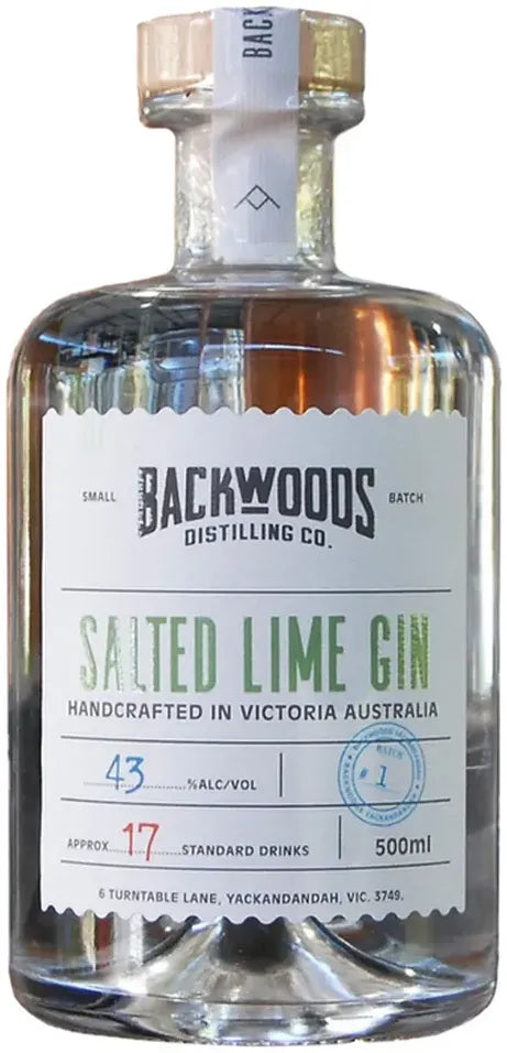 Backwoods Salted Lime Gin 500ml