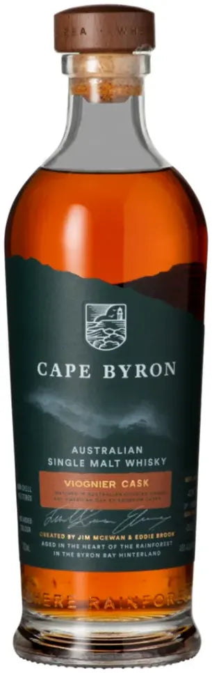 Cape Byron Viognier Cask Single Malt Whisky 700ml