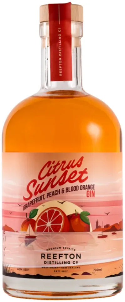 Reefton Distilling Flavour Gallery Citrus Sunset Gin 700ml