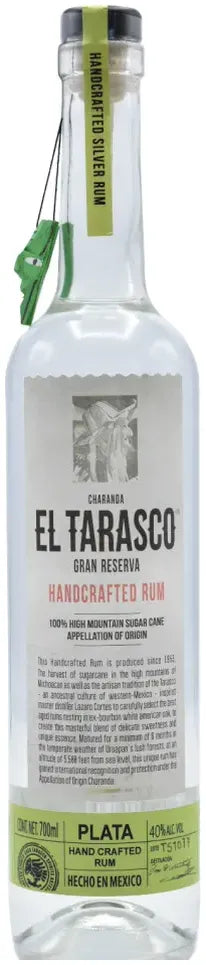 El Tarasco Charanda Plata Rum 700ml