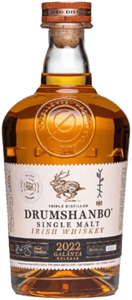 Drumshanbo Galanta 2022 Single Malt Irish Whiskey 700ml