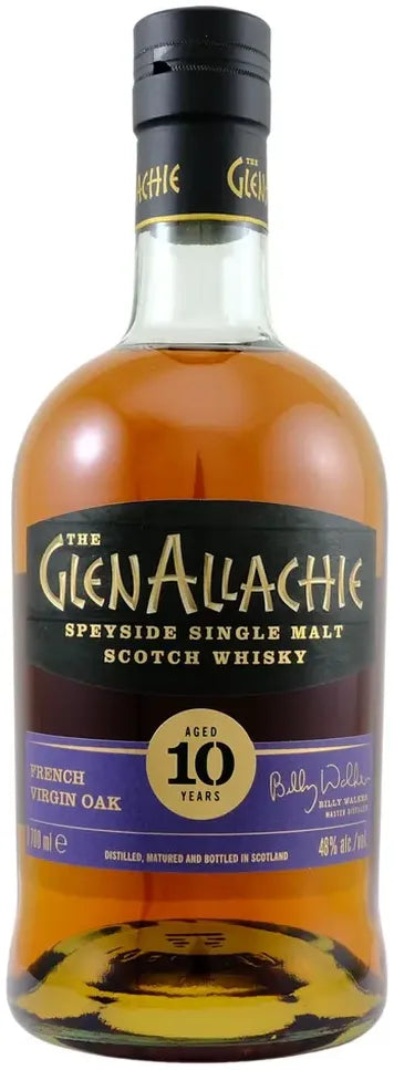 GlenAllachie 10 Year Old French Oak Single Malt Whisky 700ml