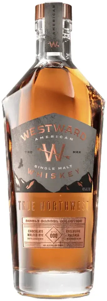 Westward American Two Malts Chocolate Rye Malt Whiskey 700ml