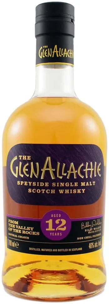 GlenAllachie 12 Year Old Single Malt Whisky 700ml