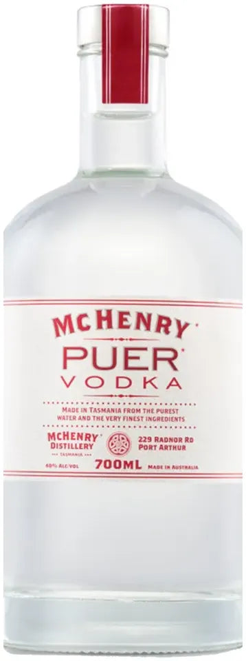 McHenry Distillery Puer Vodka 700ml