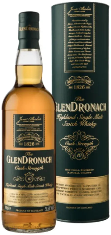 Glendronach Cask Strength Batch 10 Scotch Whisky 700ml