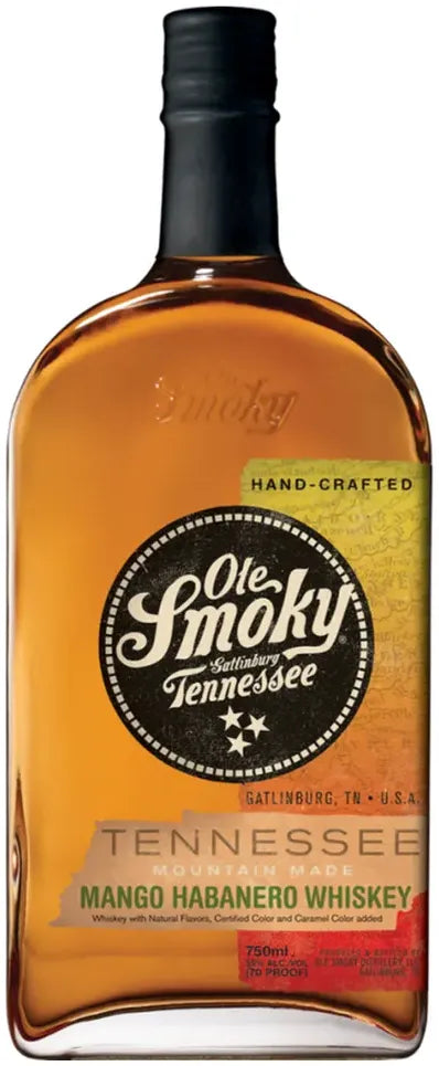 Ole Smoky Whiskey Mango Habanero Whiskey 750ml