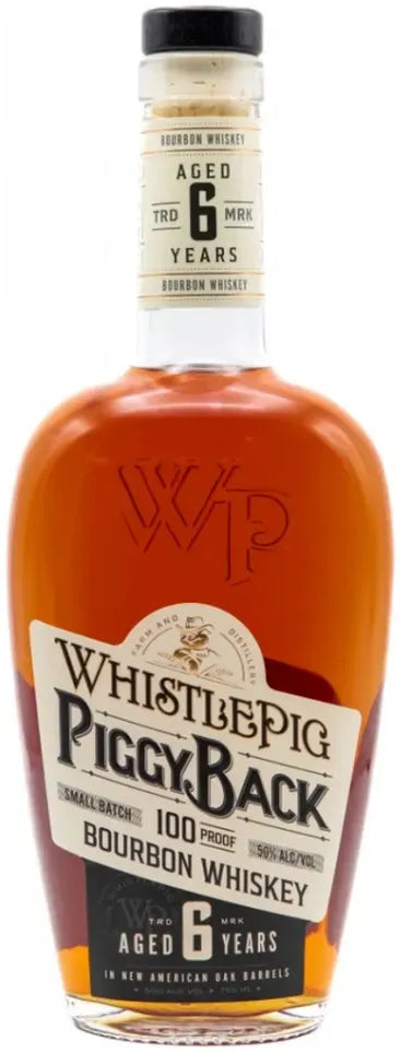 Whistle Pig Piggyback 6 Year Old Bourbon Whiskey 750ml