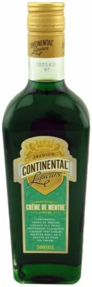 Continental Creme De Menthe Liqueur 500ml