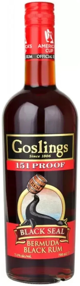 Goslings Black Seal 151 Proof Rum 700ml