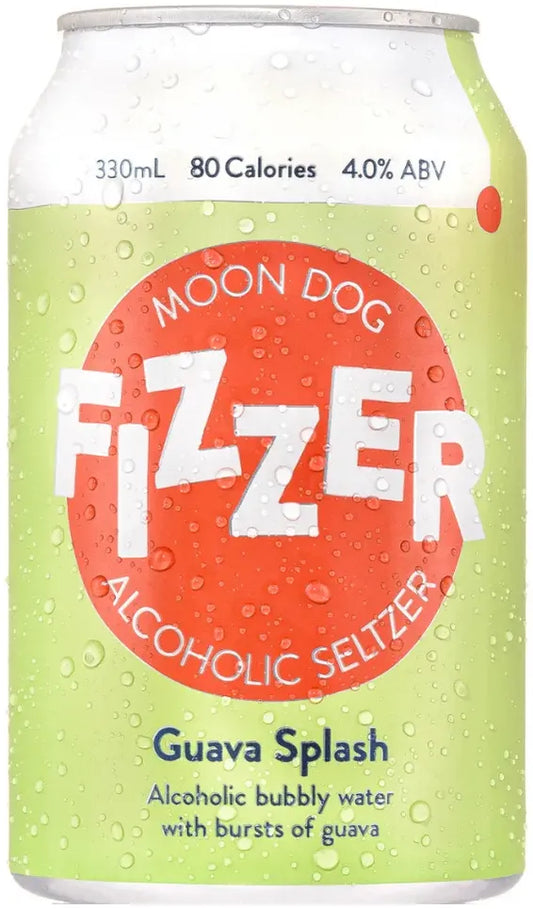 Moon Dog Fizzer Guava Splash Seltzer 330ml