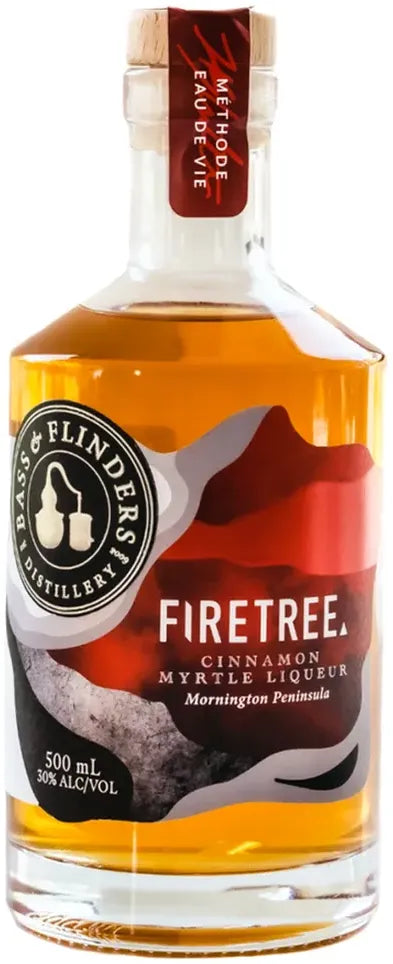 Bass And Flinders Firetree Cinnamon Myrtle Liqueur 500ml