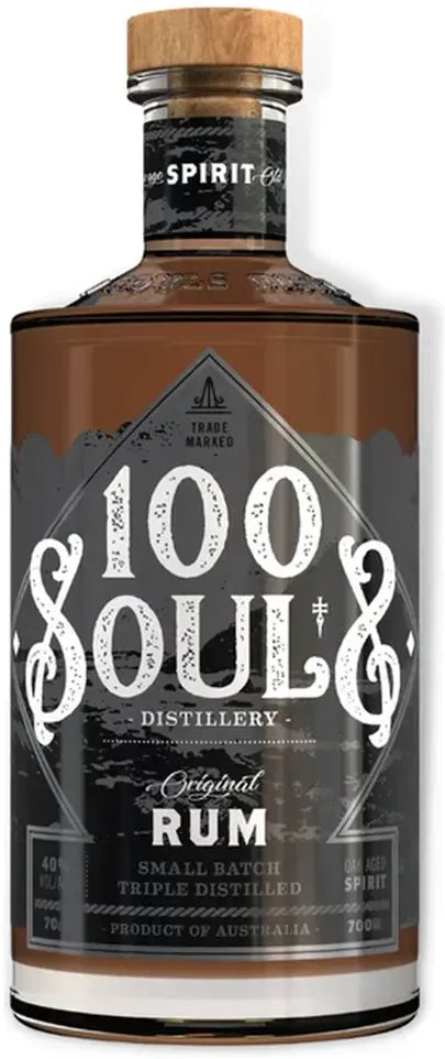 100 Souls Original Dark Rum 700ml