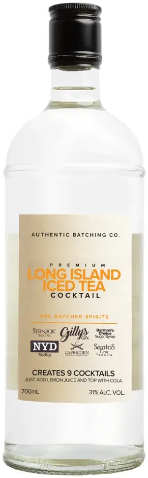 Authentic Batching Co Long Island Iced Tea 700ml