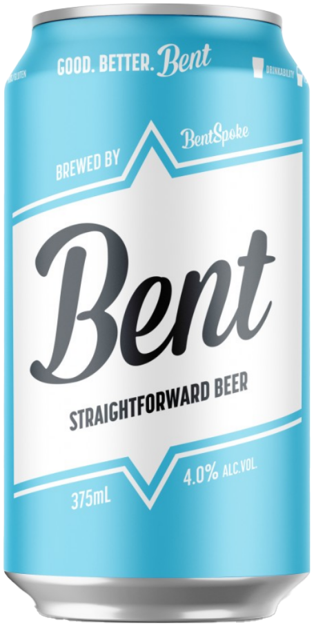 Bentspoke Brewing Co. Bent Straightforward Beer Cans 375ml