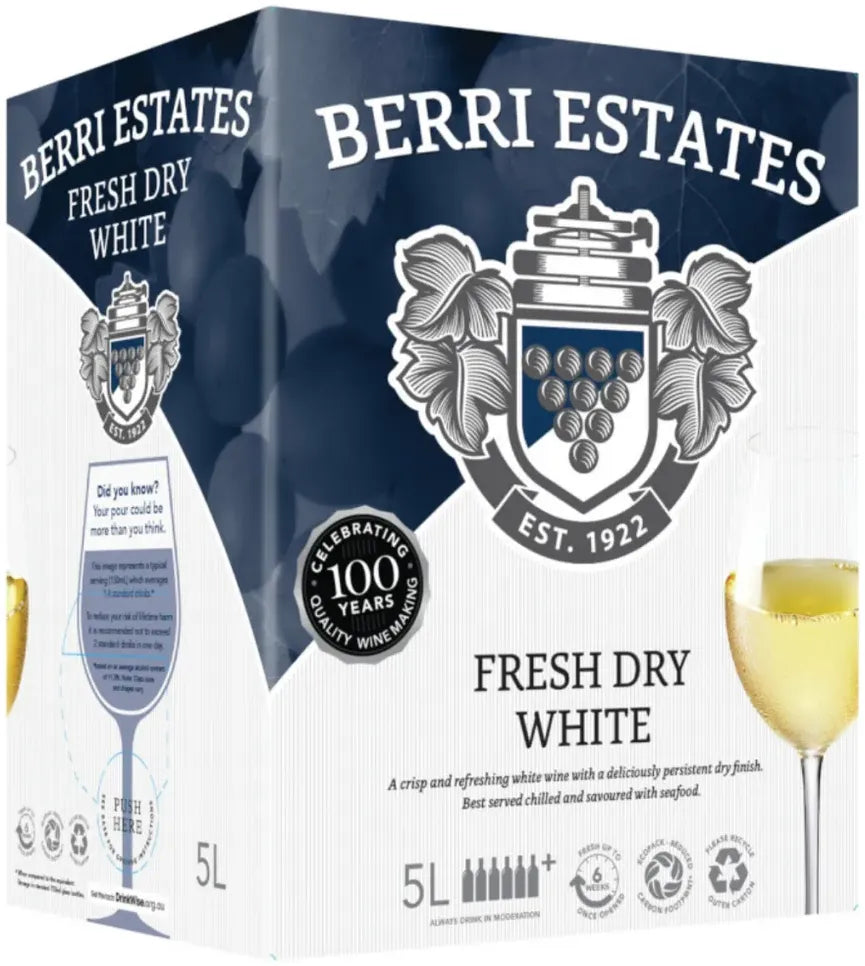 Berri Fresh Dry White 5L