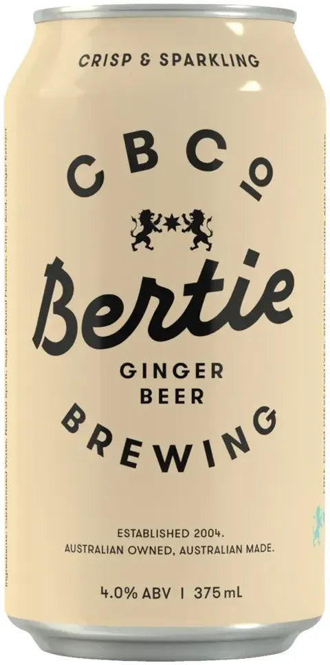 Cbco Bertie Ginger Beer 375ml