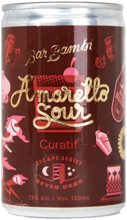 Curatif Bar Bambi Amaretto Sour Can 130ml