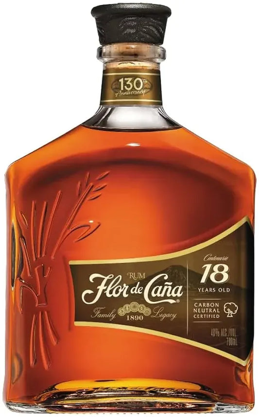 Flor De Cana 18 Years Old Rum 700ml