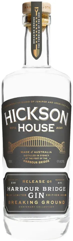 Hickson House Harbour Bridge Gin 700ml