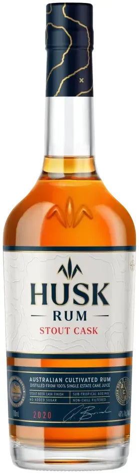 Husk Rum Stout Cask Signature Rum 700ml