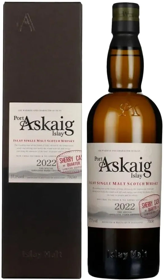 Port Askaig Islay Sherry Quarter Cask Dihaoine Edition + Gift Box 700ml