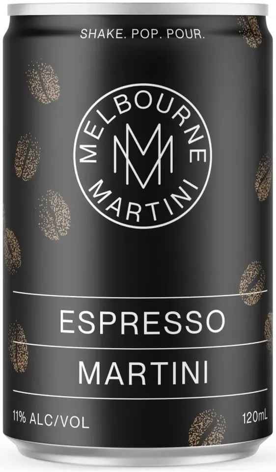 Melbourne Martini Espresso Martini Can 120ml