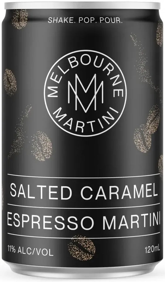 Melbourne Martini Salted Caramel Espresso Can 120ml