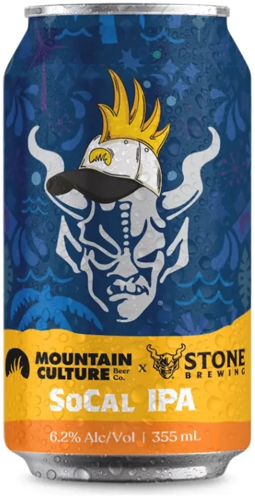 Mountain Culture Beer Co Socal IPA (Stone Brewing Collab) 355ml