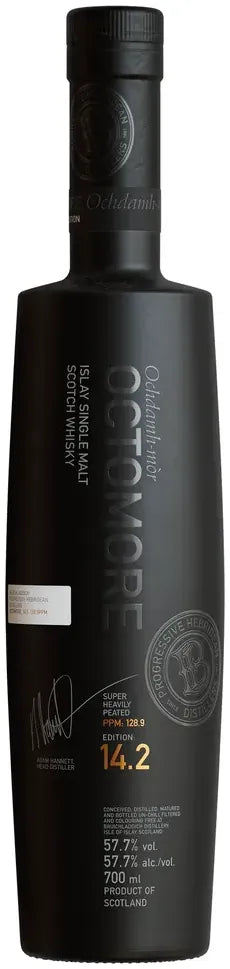 Octomore 14.2 Peated Single Malt Whisky 700ml