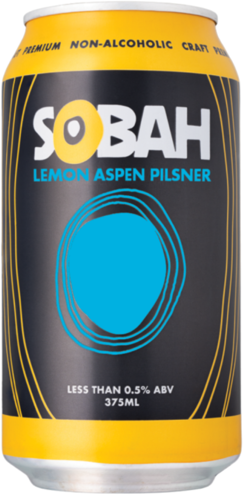 Sobah Non-Alcoholic Beverages Lemon Aspen Pilsner 330ml