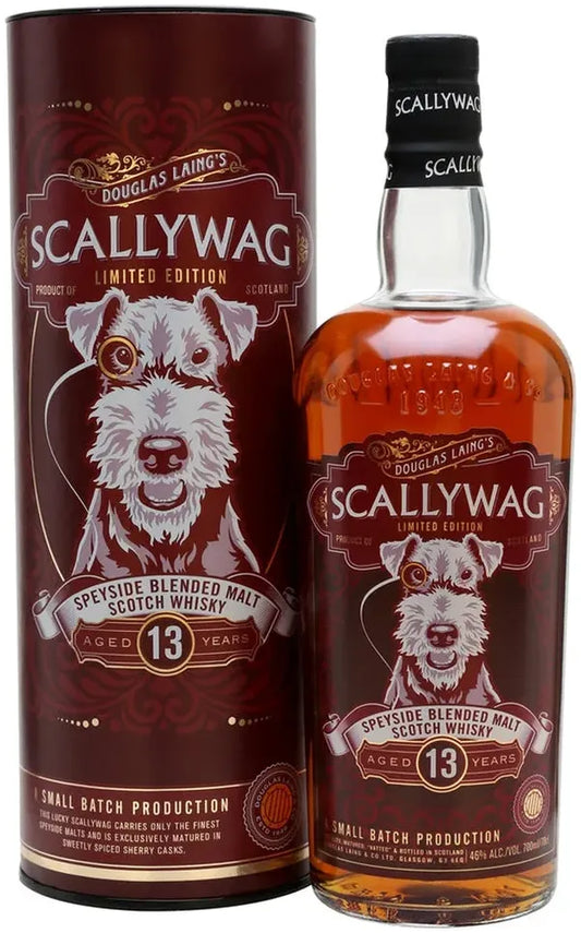 Scallywag 13 Years Old Blended Malt Scotch Whisky Gift Boxed 700ml