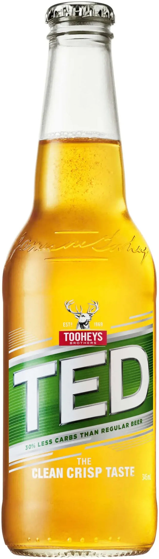 Tooheys Extra Dry Bottles 345ml